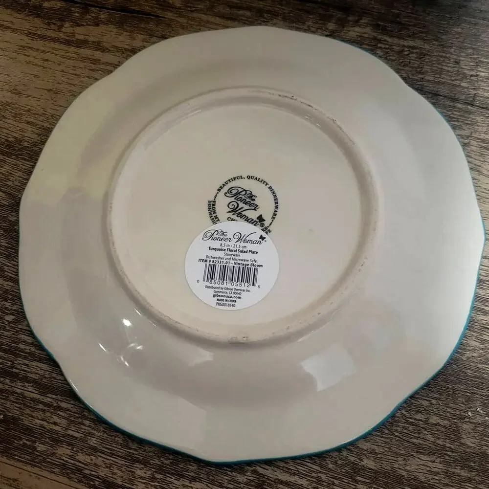 Pioneer Woman Vintage‎ Bloom Salad Plate NWT